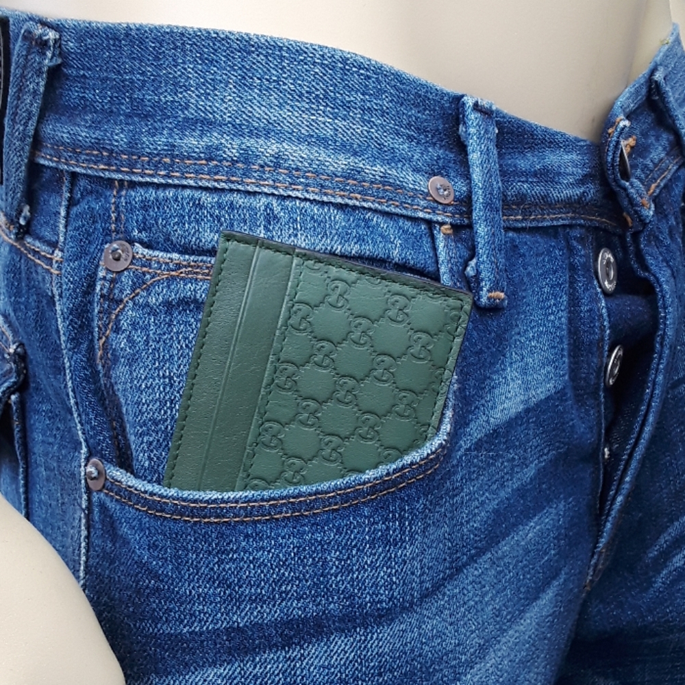 New in Box GUCCI card holder with money clip - Picture 6 of 6